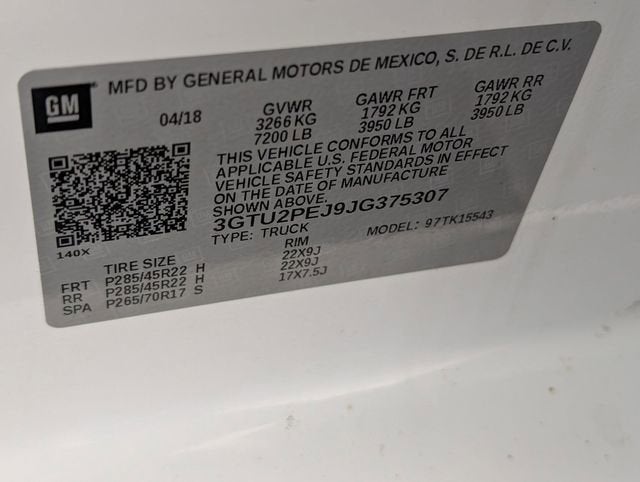 2018 GMC Sierra 1500 Denali