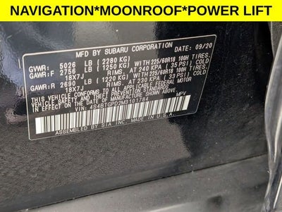 2021 Subaru Outback Touring XT