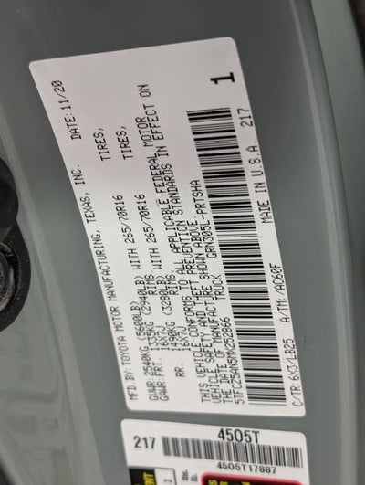 2021 Toyota Tacoma 4WD TRD Pro