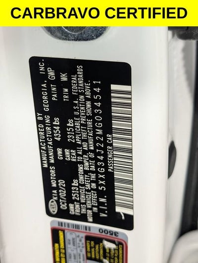 2021 Kia K5 EX