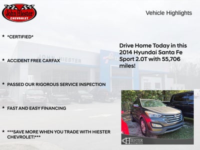 2014 Hyundai Santa Fe Sport 2.0L Turbo