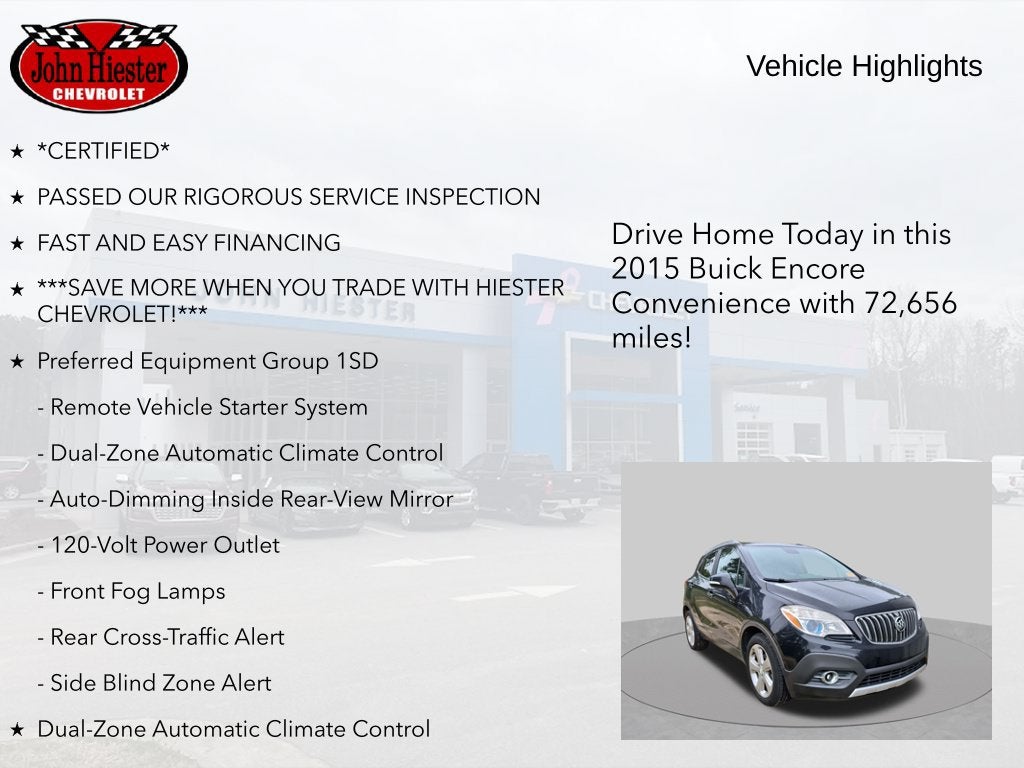 2015 Buick Encore Convenience