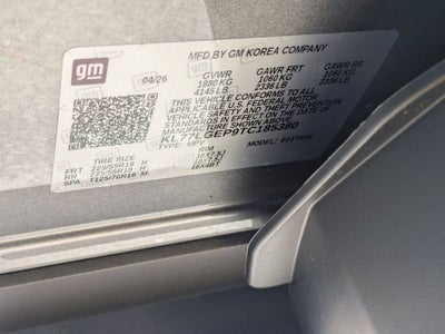 2026 Chevrolet Trax 1RS