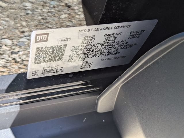 2026 Chevrolet Trax LT