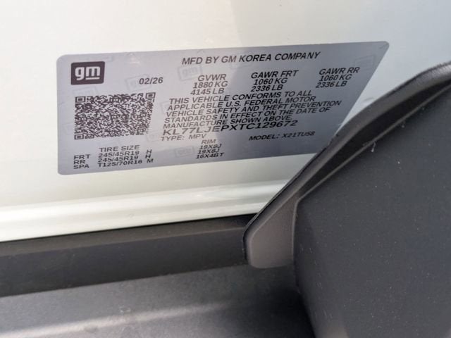 2026 Chevrolet Trax 2RS