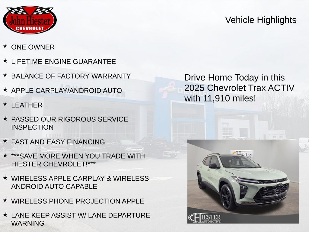 2025 Chevrolet Trax ACTIV