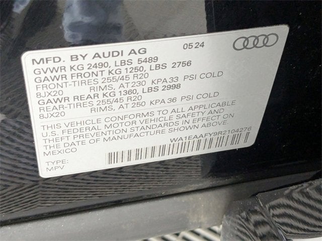 2024 Audi Q5 S line Premium Plus