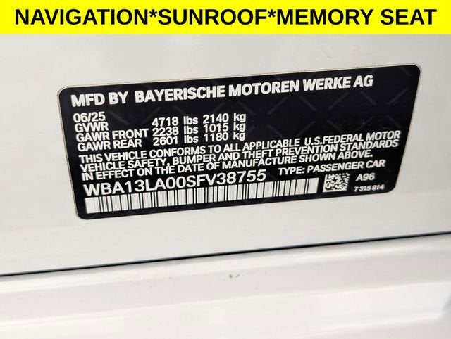 2025 BMW 3 Series 330i