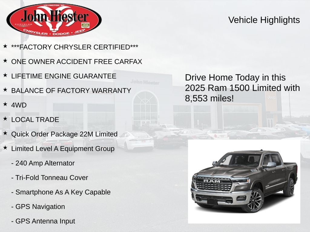 2025 RAM 1500 Limited