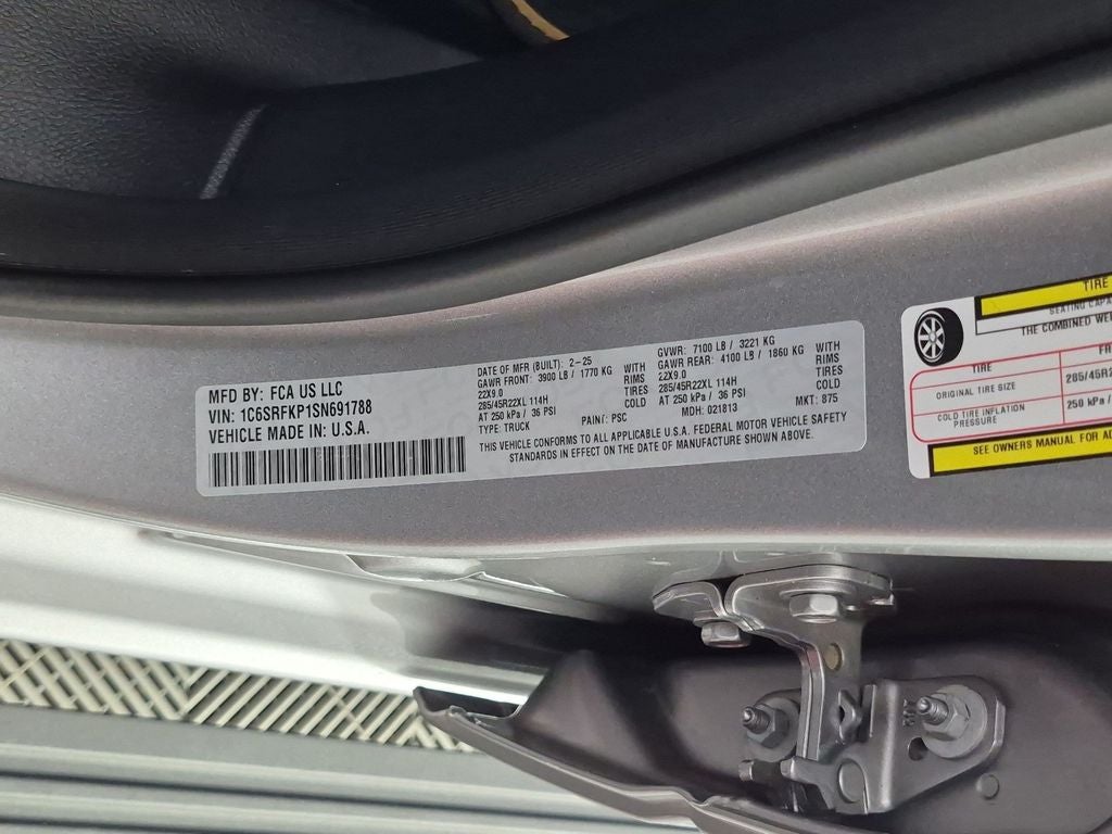 2025 RAM 1500 Tungsten