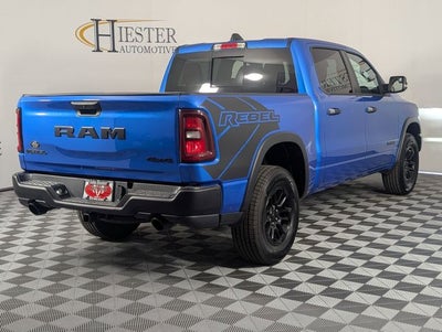 2025 RAM 1500 Rebel Crew Cab 4x4 5'7' Box