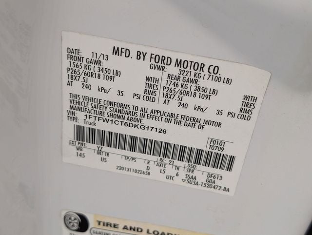 2013 Ford F-150 XLT