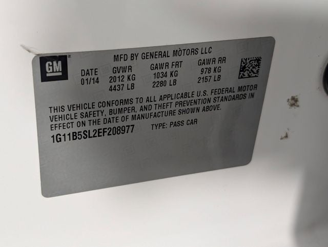 2014 Chevrolet Malibu LS 1LS