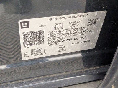 2020 Chevrolet Traverse Premier