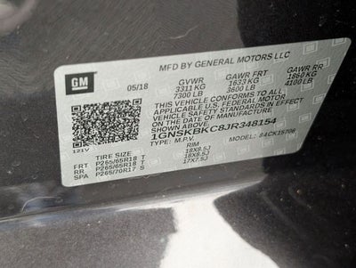 2018 Chevrolet Tahoe LT