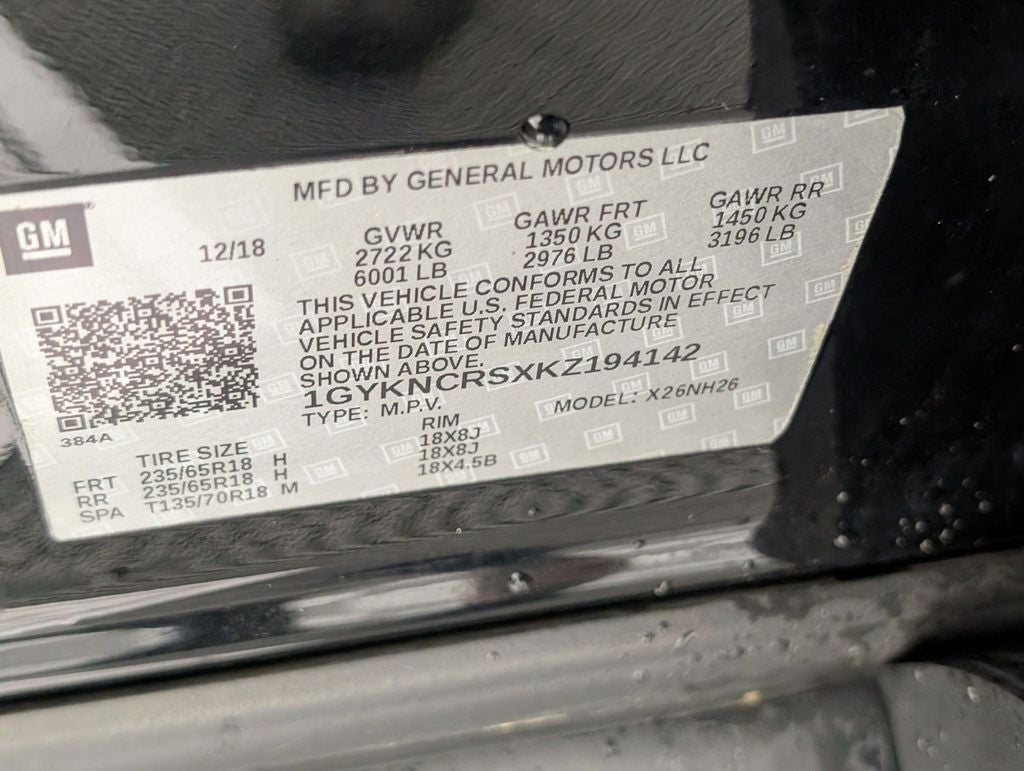 2019 Cadillac XT5 Luxury