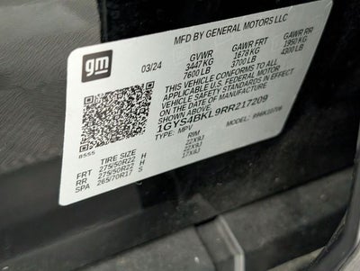 2024 Cadillac Escalade Premium Luxury