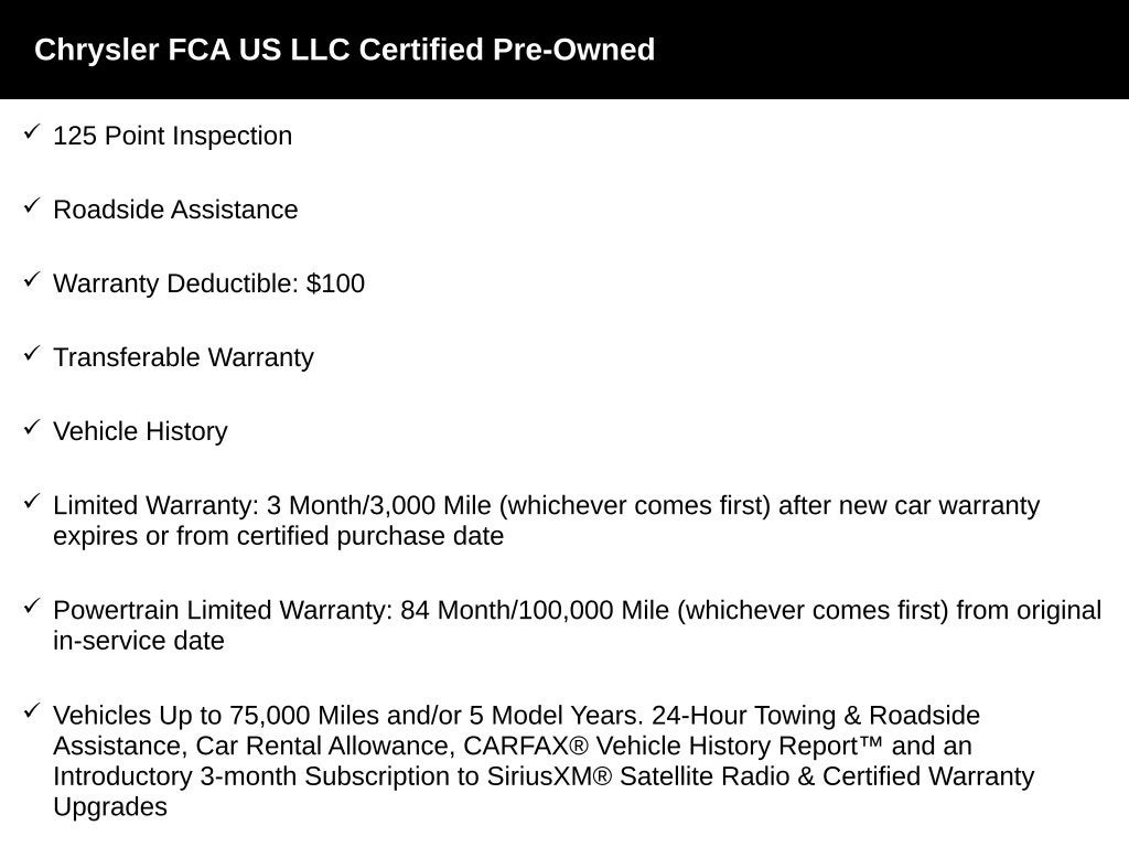 2025 Chrysler Pacifica Select