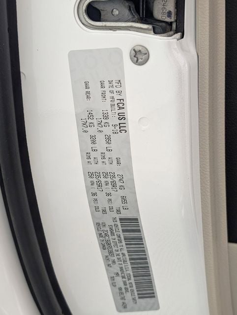 2019 Chrysler Pacifica Touring L