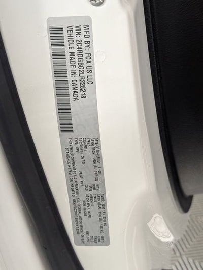 2020 Dodge Grand Caravan SE Plus