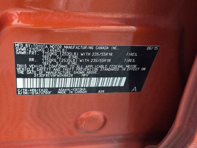 2015 Toyota RAV4 Limited