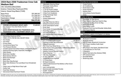 2024 RAM 2500 Tradesman