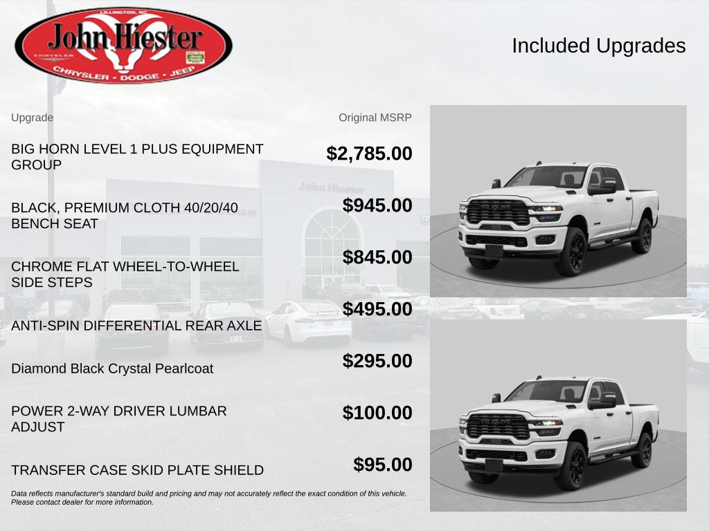 2026 RAM 2500 Big Horn