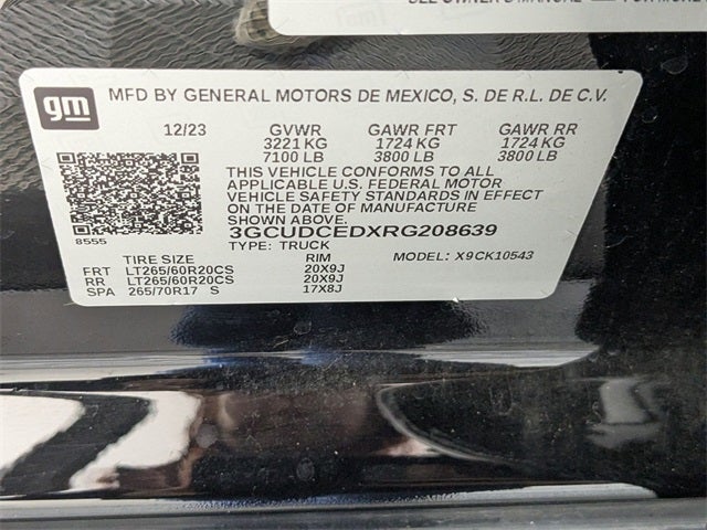 2024 Chevrolet Silverado 1500 Custom Trail Boss