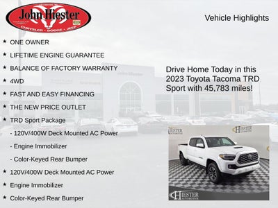 2023 Toyota Tacoma TRD Sport V6