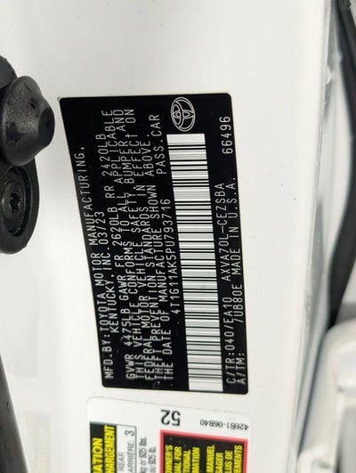 2023 Toyota Camry SE