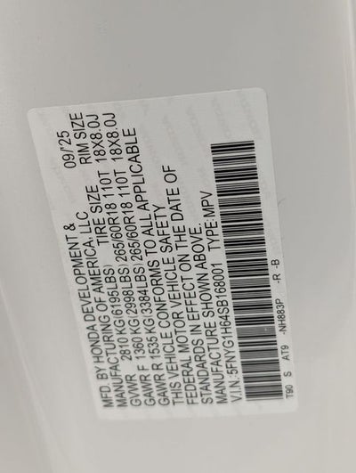 2025 Honda Pilot TrailSport