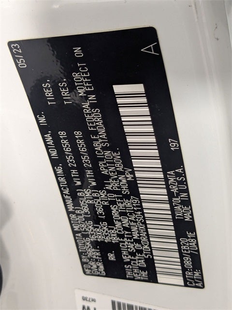 2023 Toyota Highlander XLE