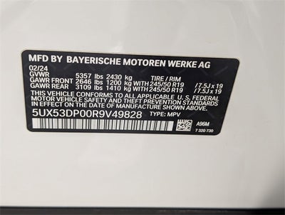 2024 BMW X3 xDrive30i