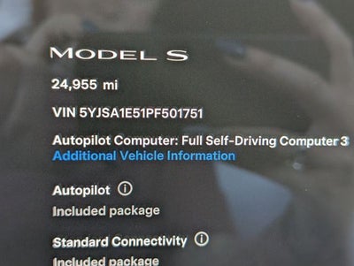2023 Tesla Model S Standard Range