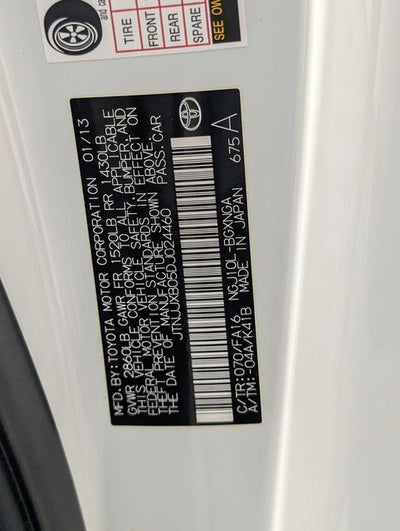 2013 Scion iQ Base