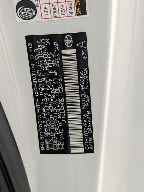 2013 Scion iQ Base