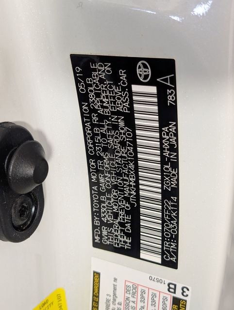 2019 Toyota C-HR XLE