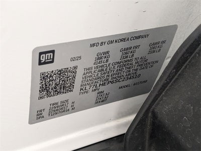 2025 Chevrolet Trax LT