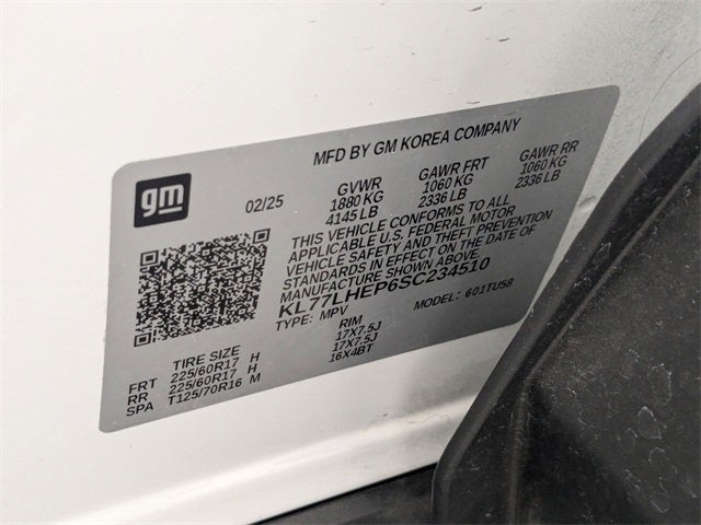 2025 Chevrolet Trax LT