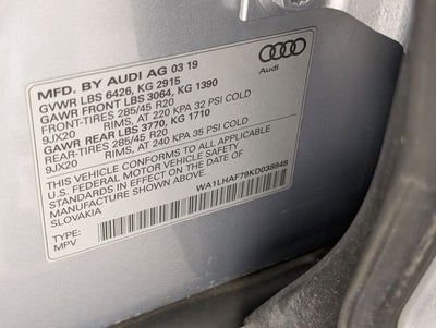 2019 Audi Q7 45 Premium