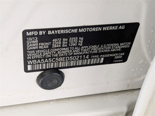 2014 BMW 5 Series 528i