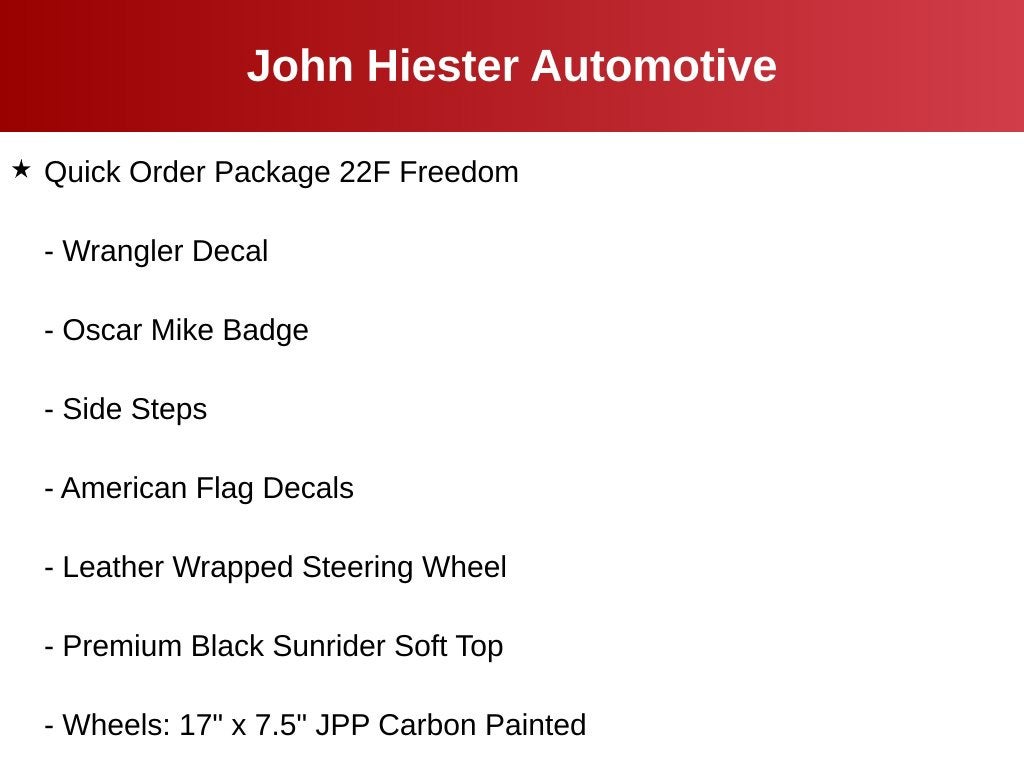 2020 Jeep Wrangler Unlimited Sport