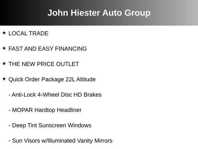 2020 Jeep Wrangler Unlimited Sport Altitude