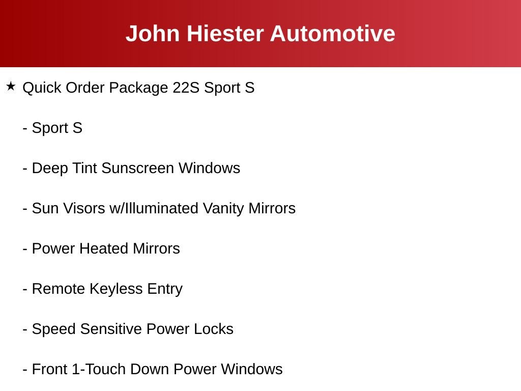 2023 Jeep Wrangler Sport S