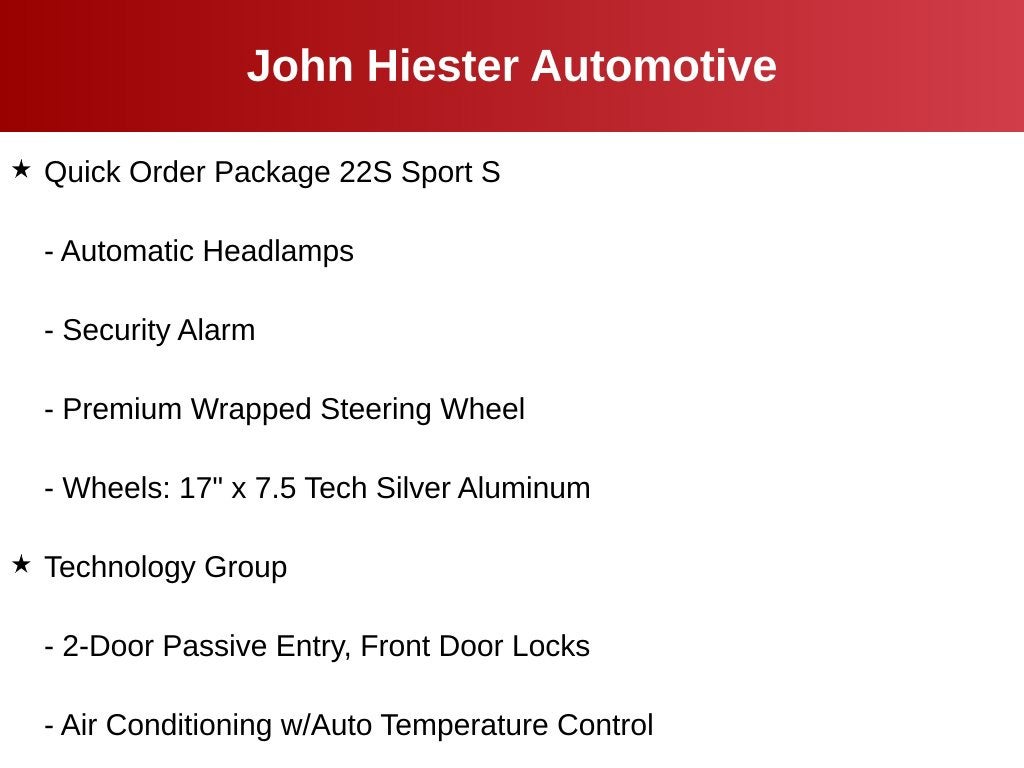 2023 Jeep Wrangler Sport S