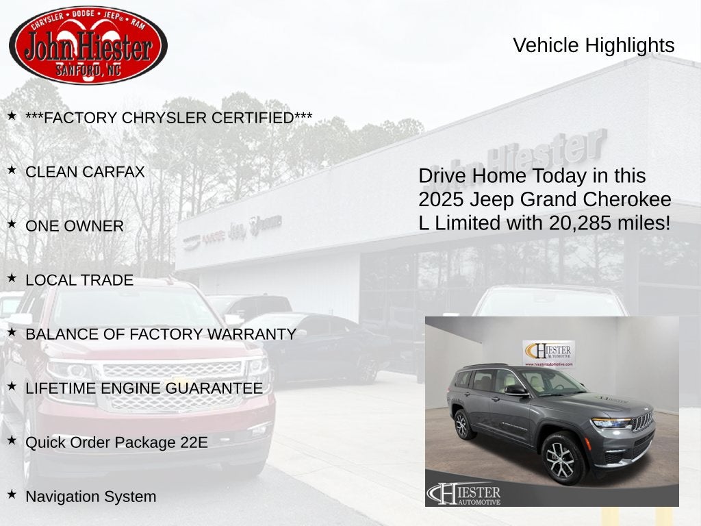 2025 Jeep Grand Cherokee L Limited