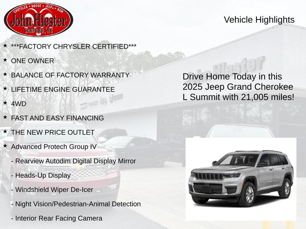 2025 Jeep Grand Cherokee L Summit