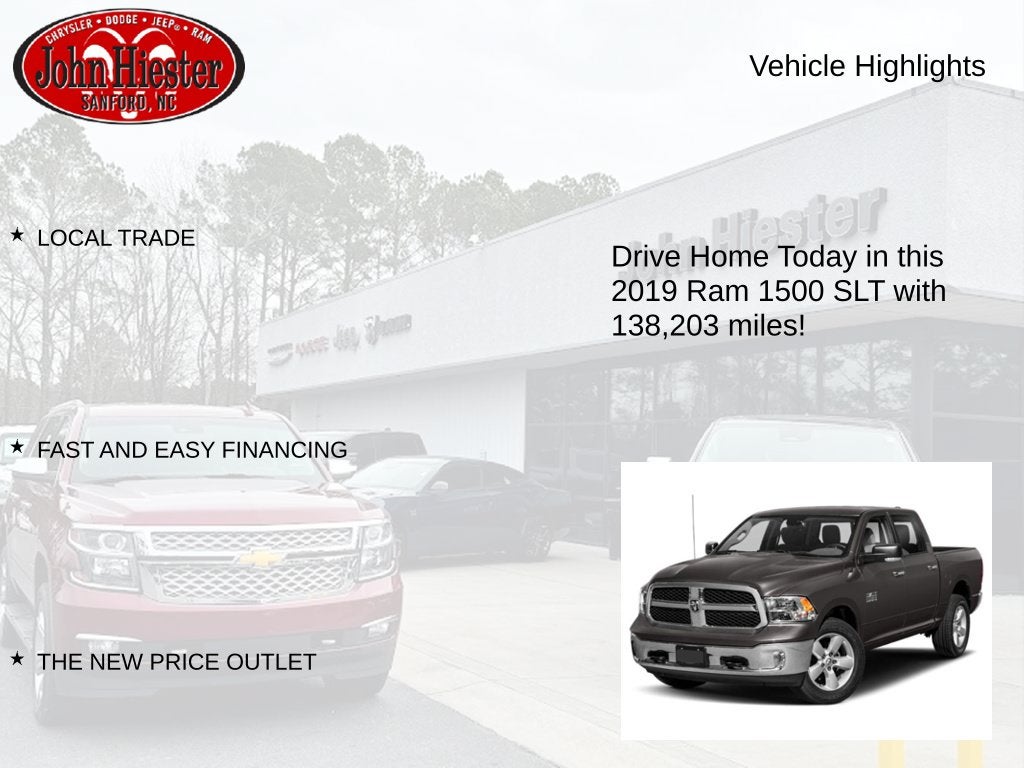 2019 RAM 1500 Classic SLT