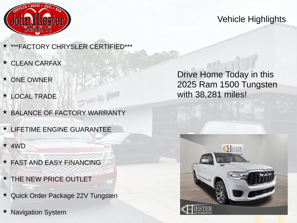2025 RAM 1500 Tungsten