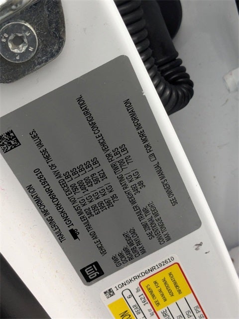 2022 Chevrolet Tahoe RST